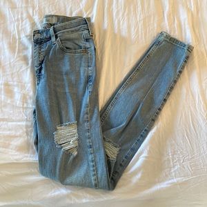 Topshop Jamie Moto jeans